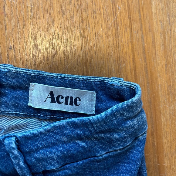 Indigo Cigarette Jeans (Acne) - Picture 5 of 5